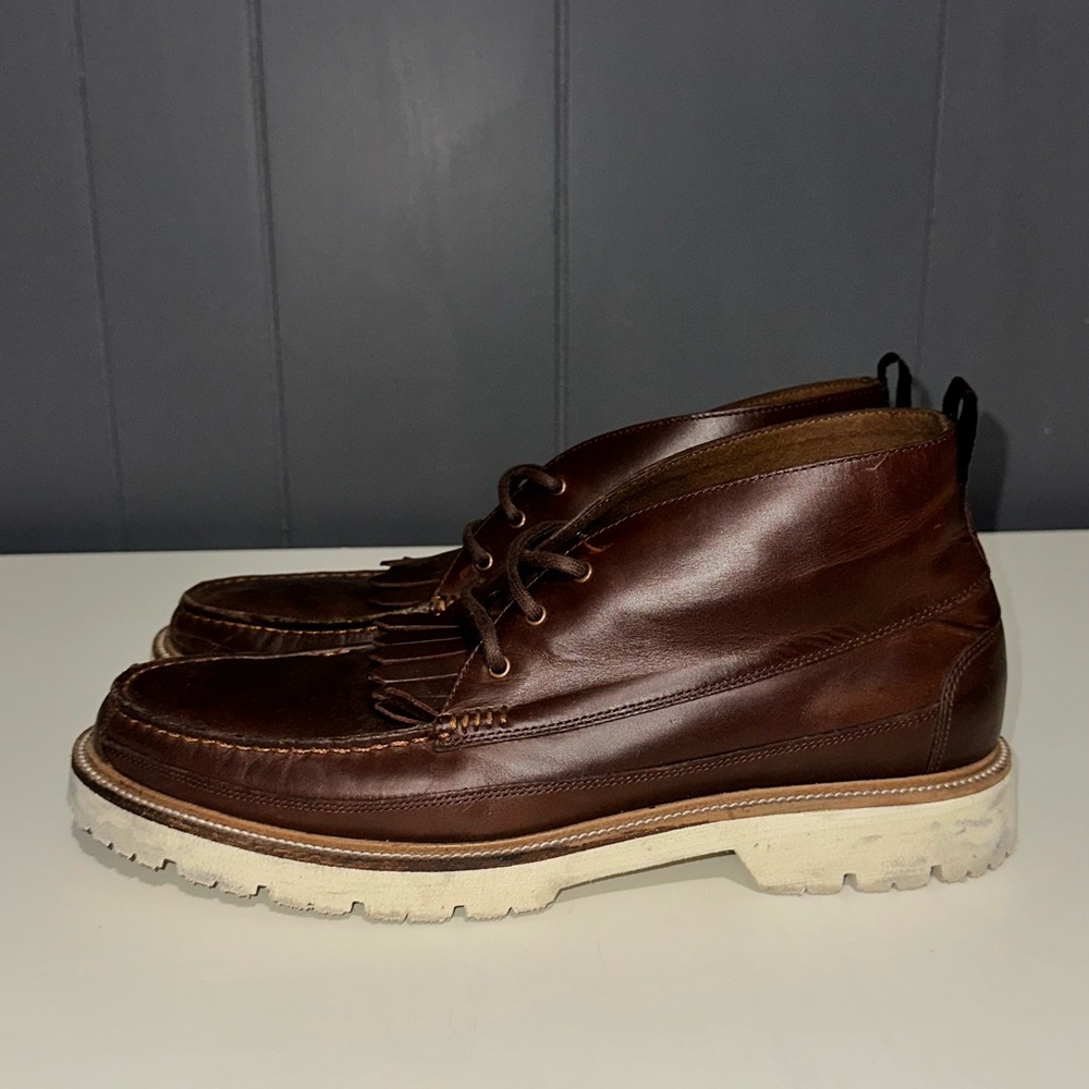 Cole Haan Men's Brown Leather Boots